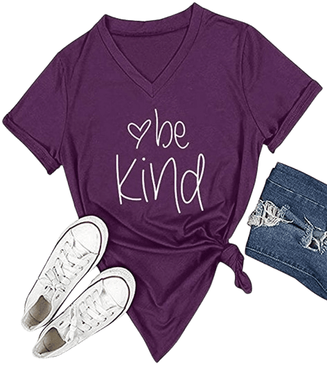 DANVOUY Womens T Shirt Casual Cotton Short